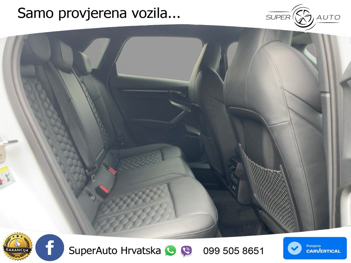 Audi RS3 Sedan 2.5 TFSI (400 KS) quattro S tronic LED+GR SJED+ACC
