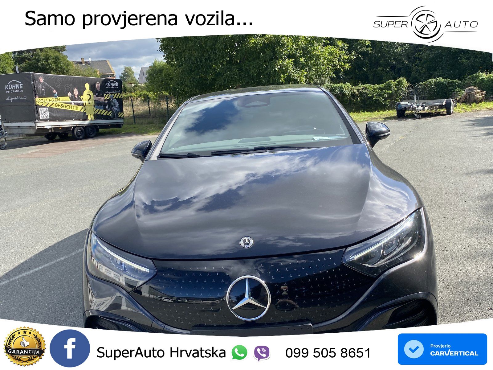 Mercedes EQE 350 98 kWh (292 KS)