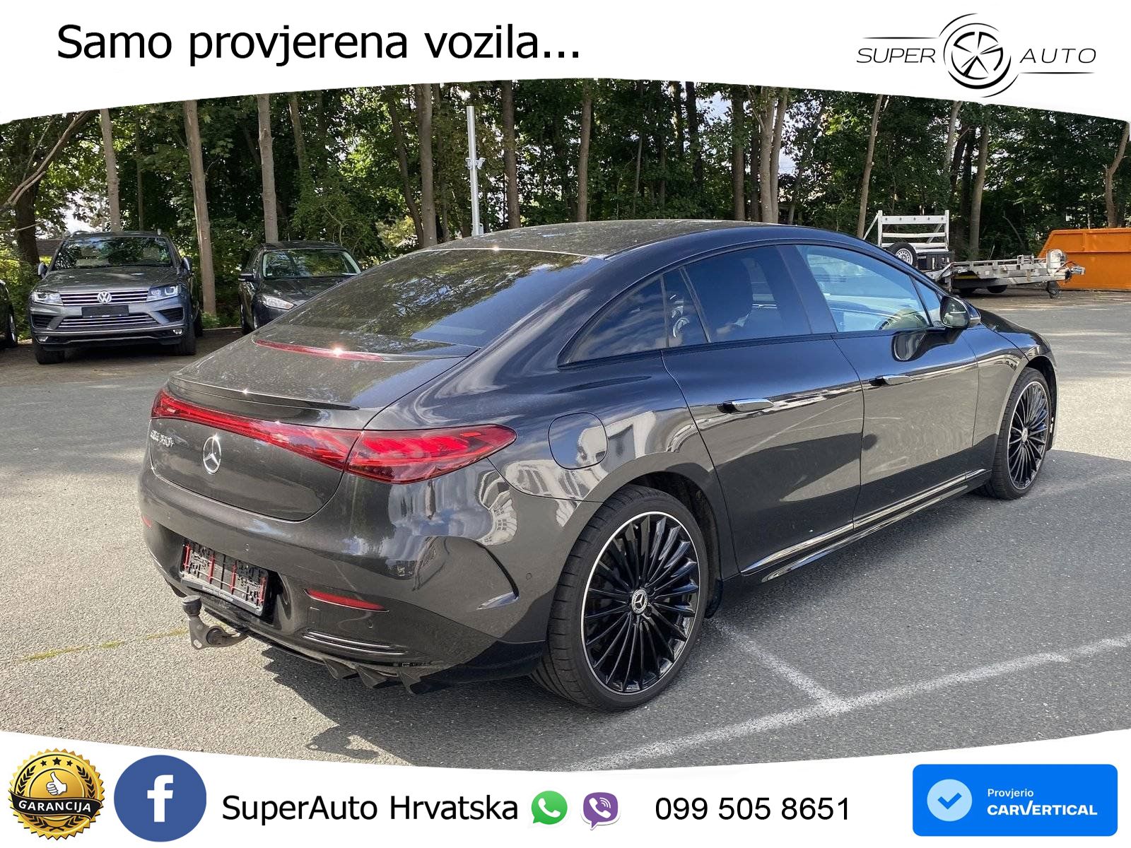Mercedes EQE 350 98 kWh (292 KS)
