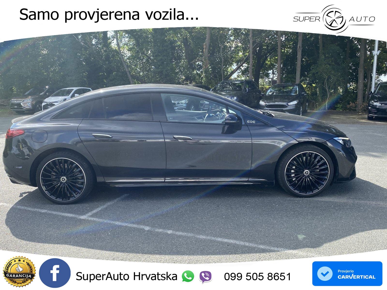 Mercedes EQE 350 98 kWh (292 KS)