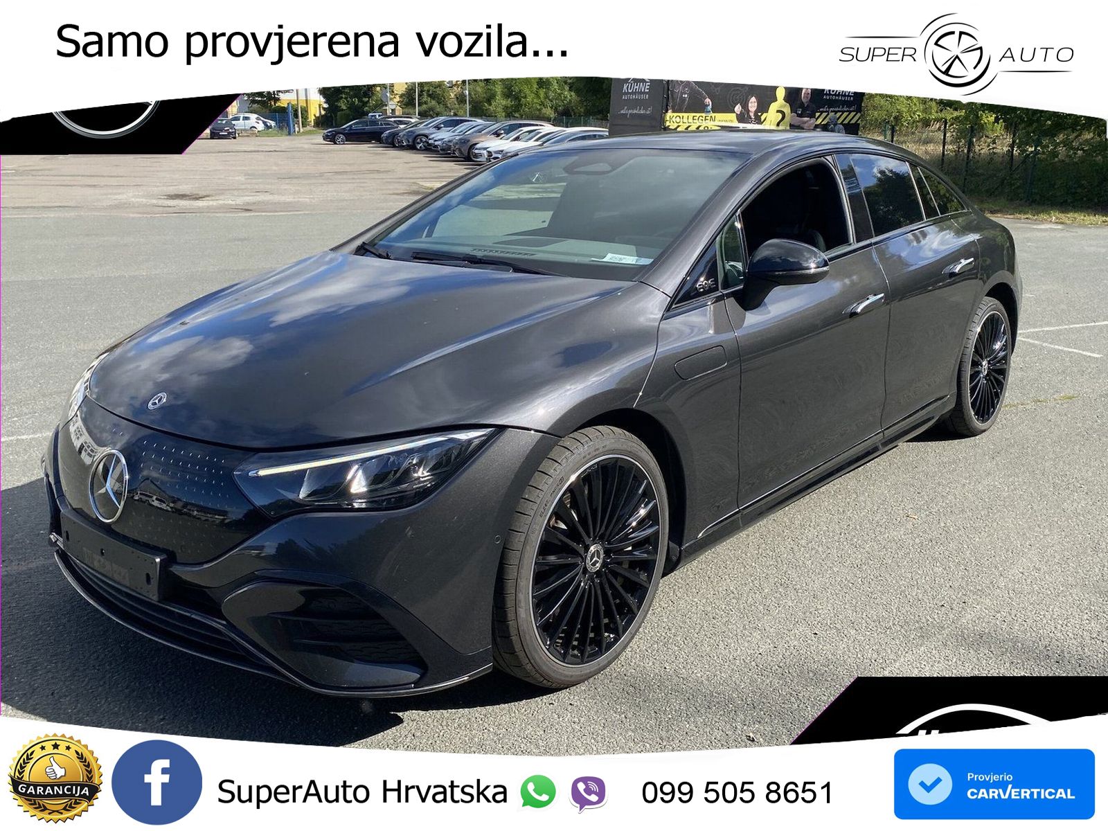 Mercedes EQE 350 98 kWh (292 KS)