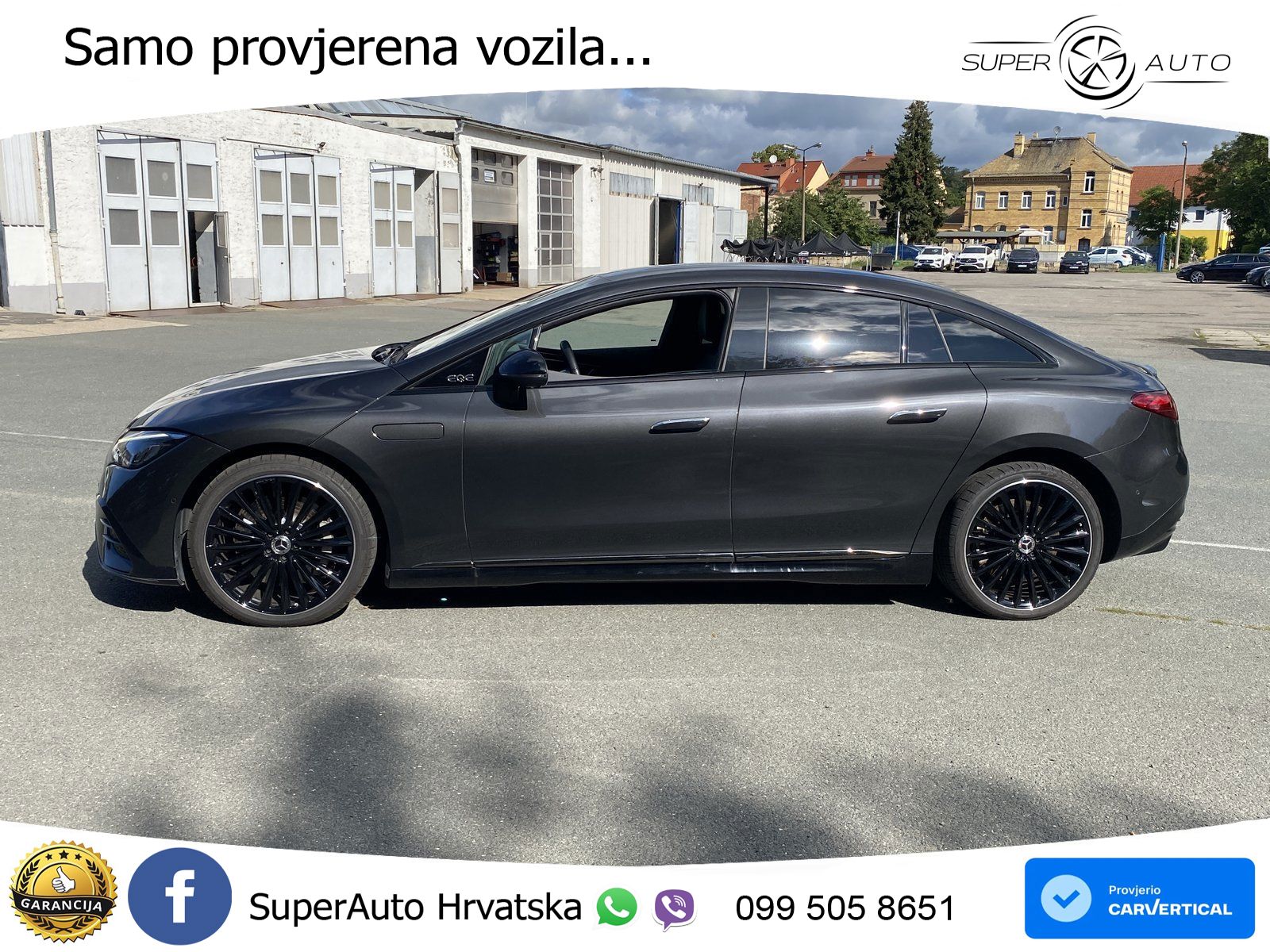 Mercedes EQE 350 98 kWh (292 KS)