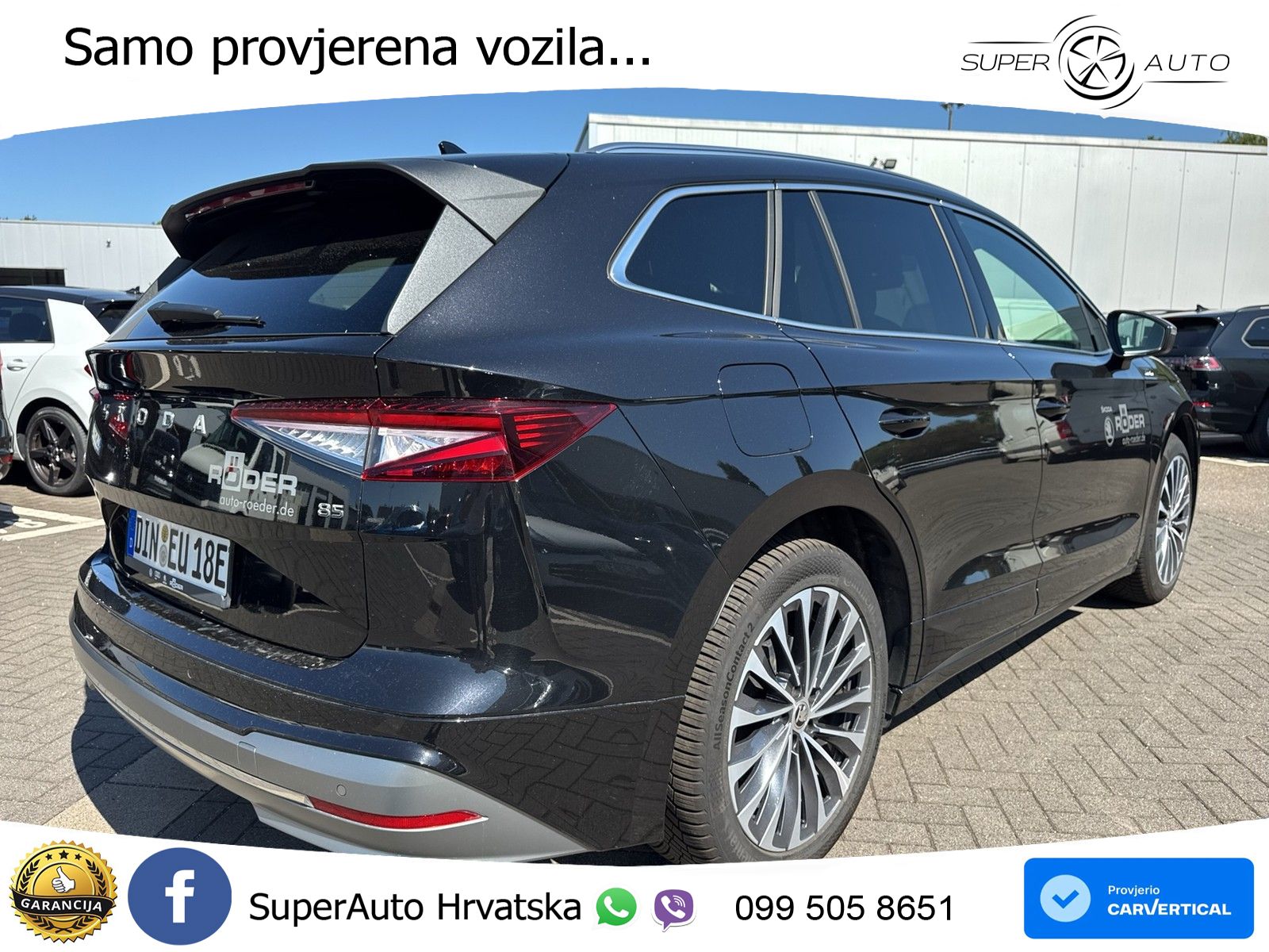 Škoda Enyaq 85 82 kWh (286 KS) LED+GR SJED+ACC