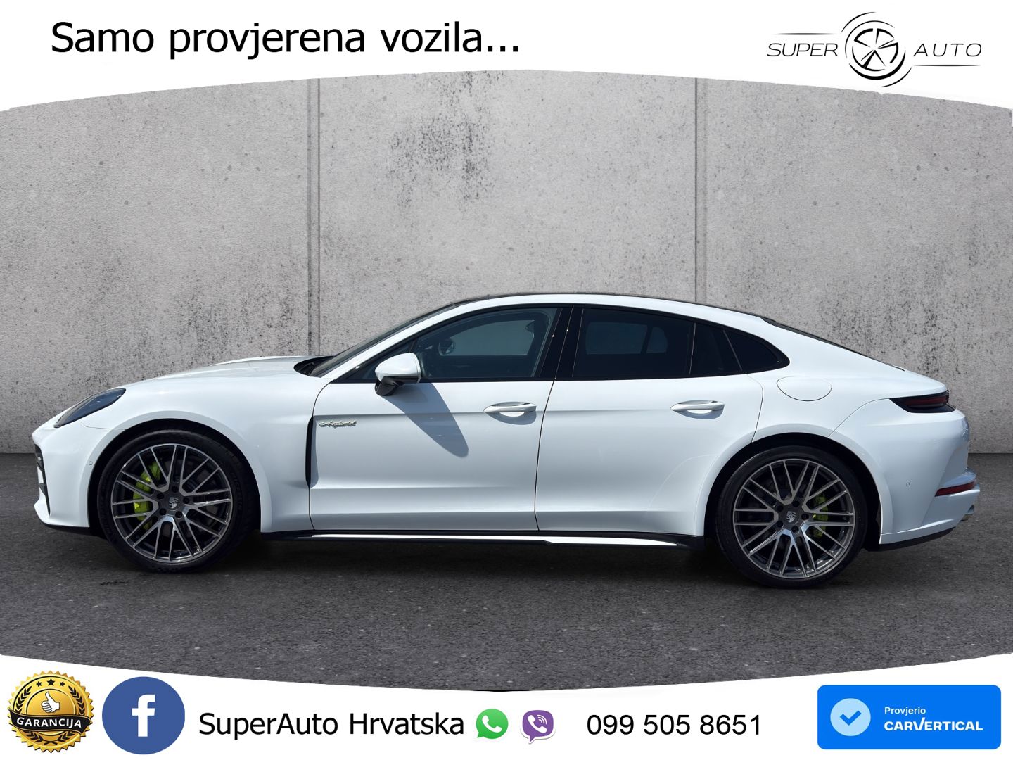 Porsche Panamera 4 2.9 V6 (470 KS) E-Hybrid PDK ACC+HEAD+4xGR SJED+360+PANO