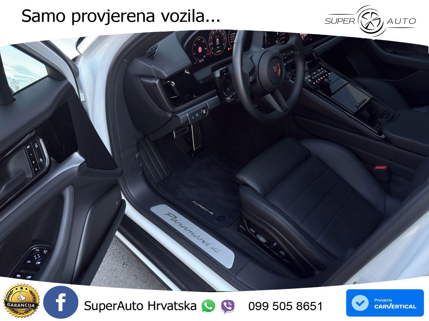 Porsche Panamera 4 2.9 V6 (470 KS) E-Hybrid PDK ACC+HEAD+4xGR SJED+360+PANO