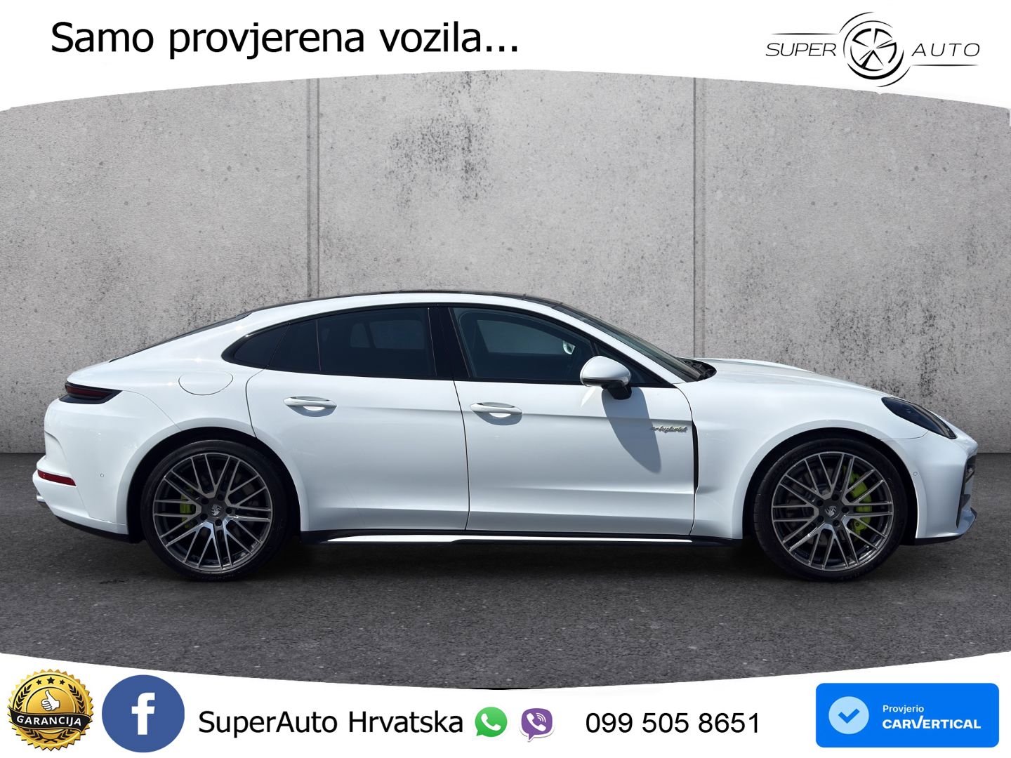 Porsche Panamera 4 2.9 V6 (470 KS) E-Hybrid PDK ACC+HEAD+4xGR SJED+360+PANO