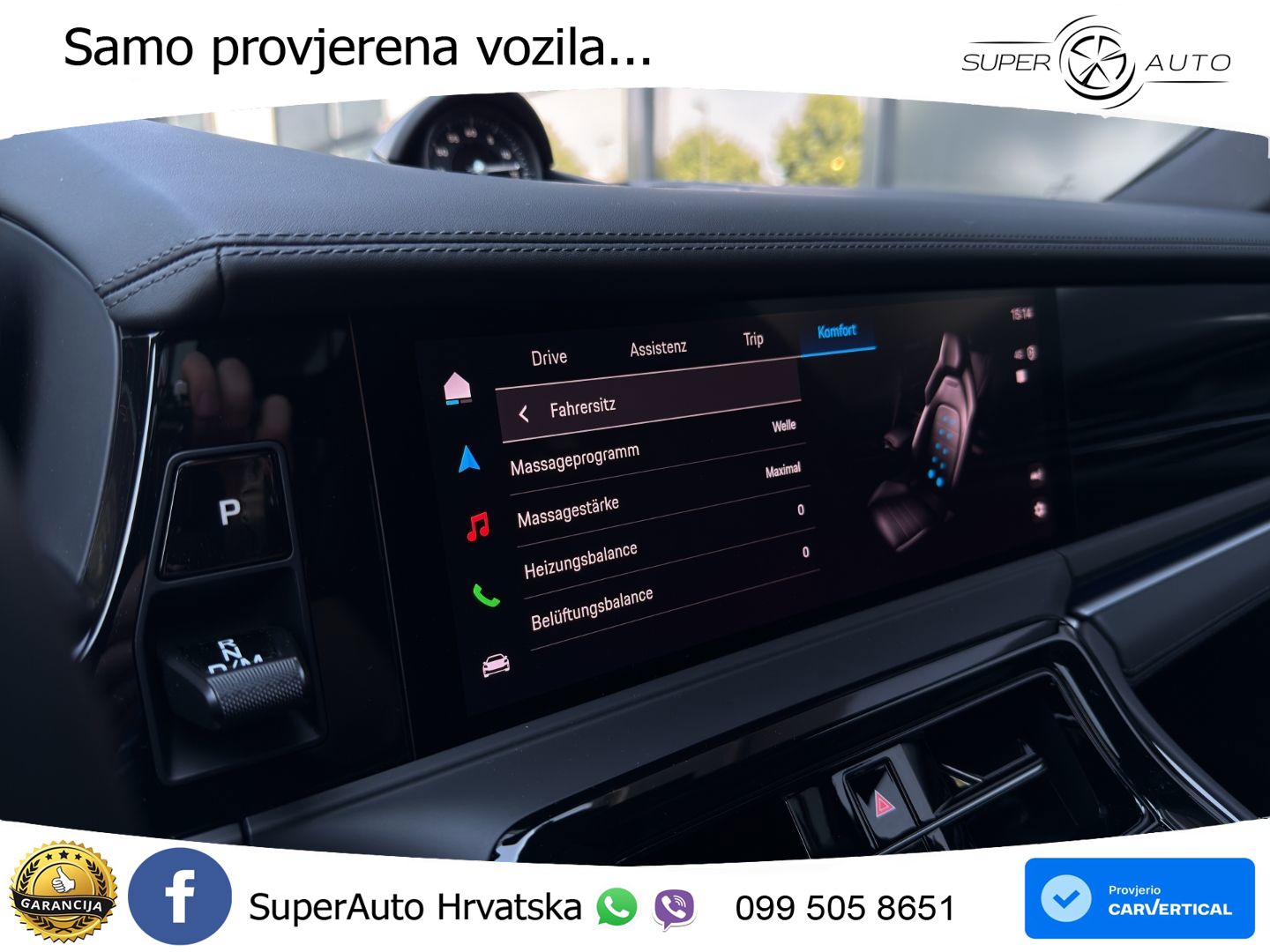 Porsche Panamera 4 2.9 V6 (470 KS) E-Hybrid PDK ACC+HEAD+4xGR SJED+360+PANO