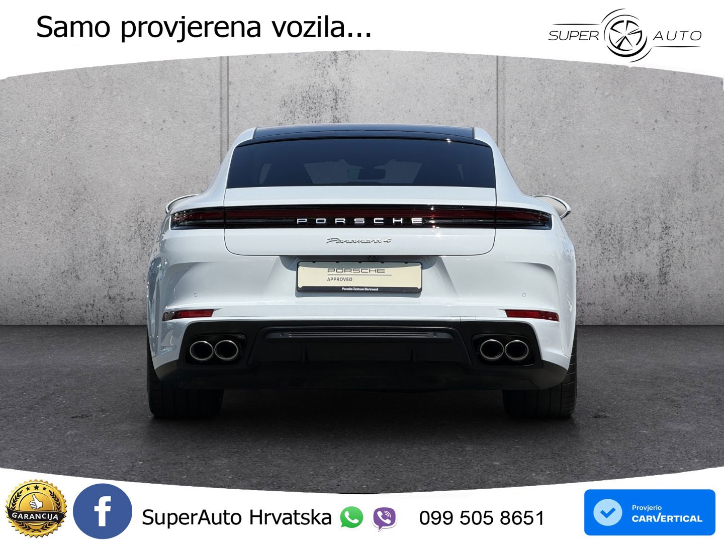 Porsche Panamera 4 2.9 V6 (470 KS) E-Hybrid PDK ACC+HEAD+4xGR SJED+360+PANO