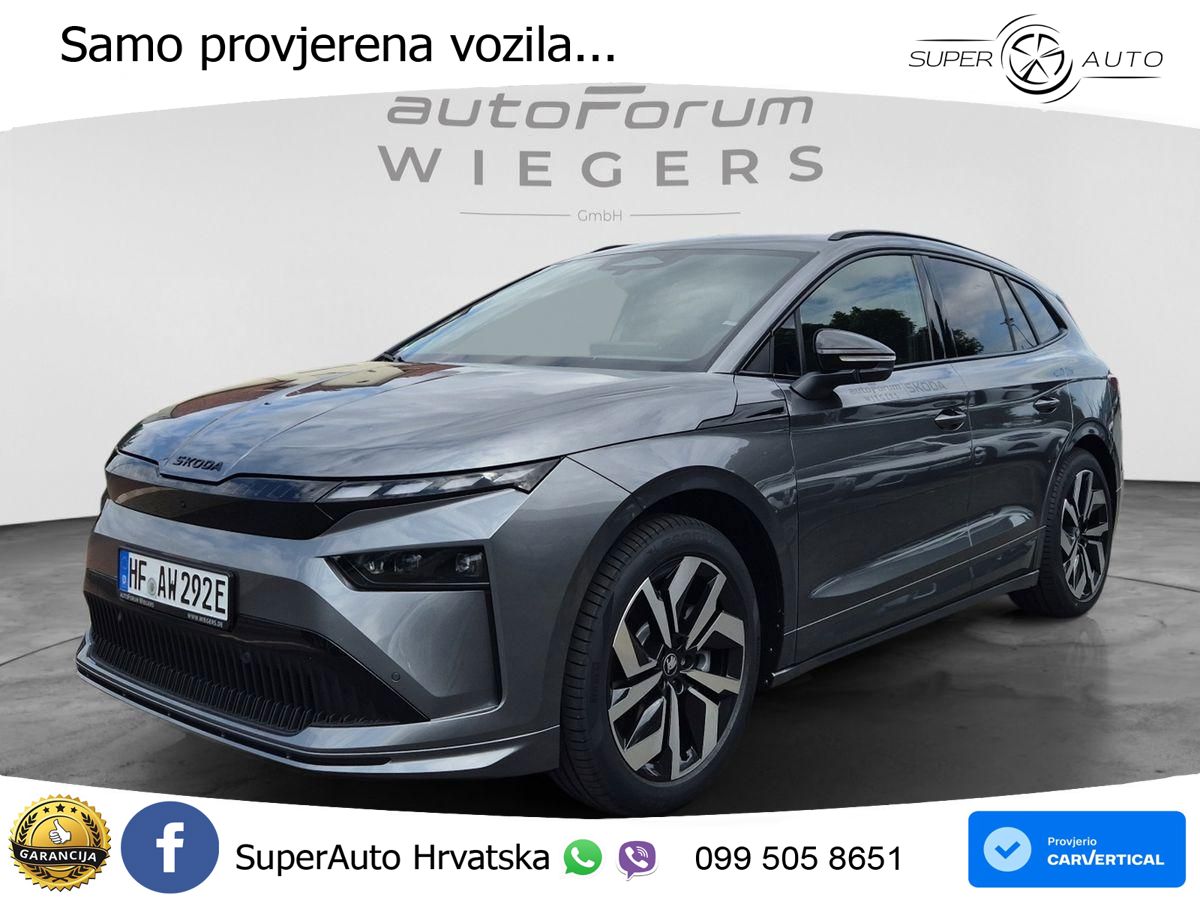 Škoda Enyaq iV 85 82 kWh (286 KS) SportLine LED+GR SJED+ACC