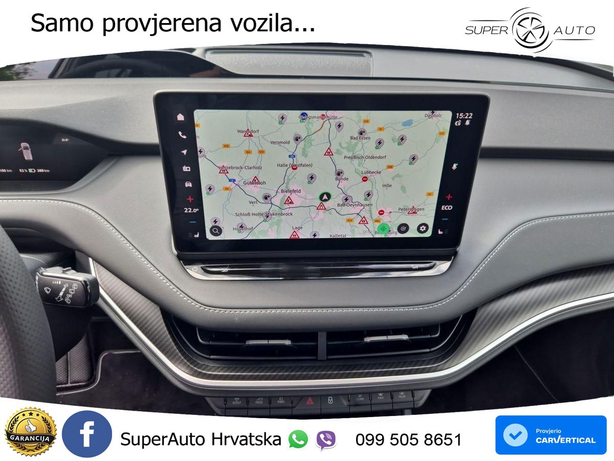 Škoda Enyaq iV 85 82 kWh (286 KS) SportLine LED+GR SJED+ACC