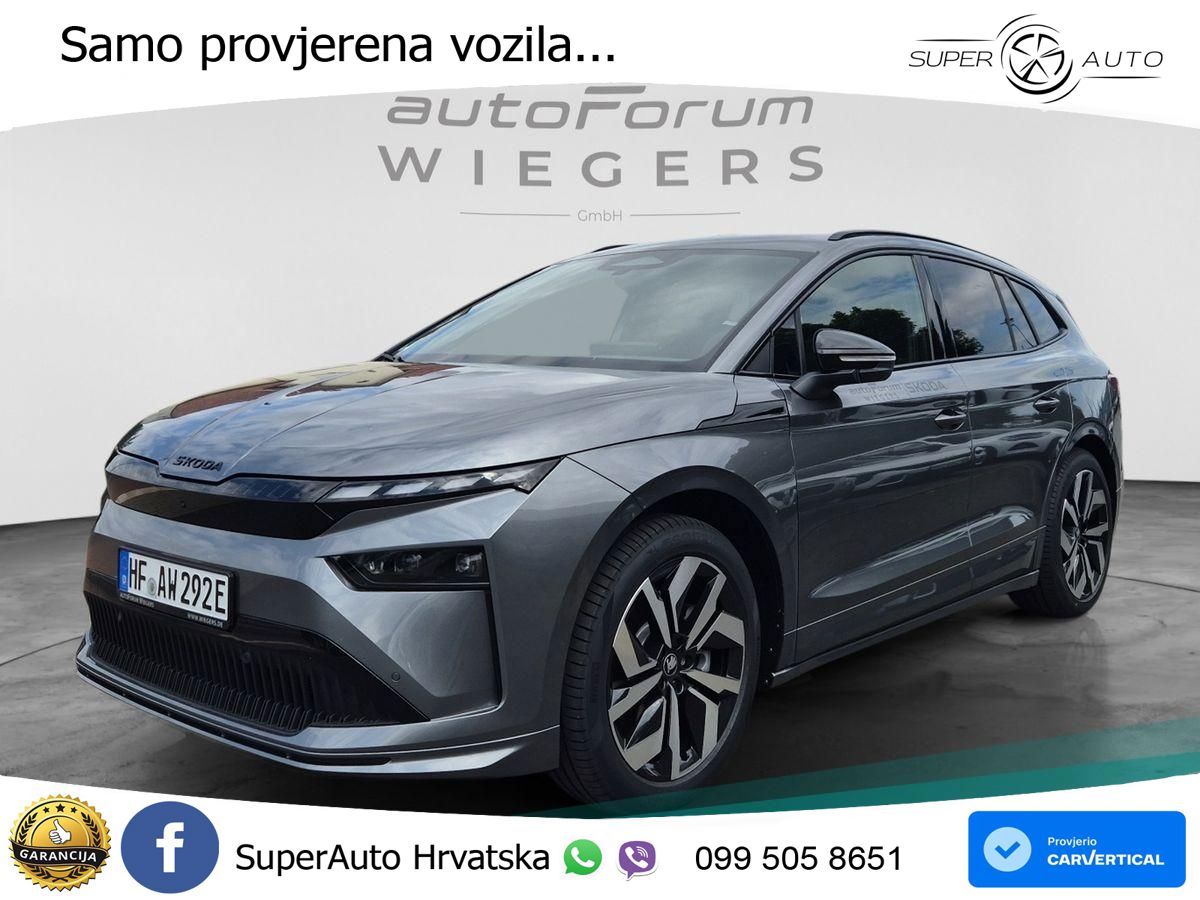 Škoda Enyaq iV 85 82 kWh (286 KS) SportLine LED+GR SJED+ACC