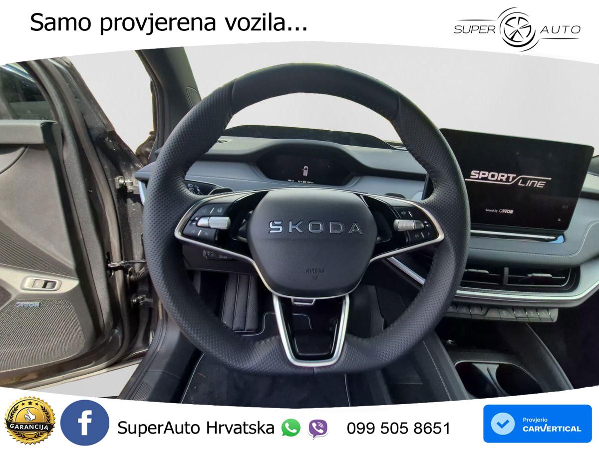 Škoda Enyaq iV 85 82 kWh (286 KS) SportLine LED+GR SJED+ACC