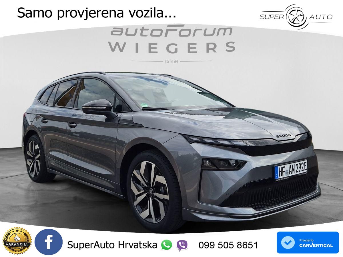 Škoda Enyaq iV 85 82 kWh (286 KS) SportLine LED+GR SJED+ACC