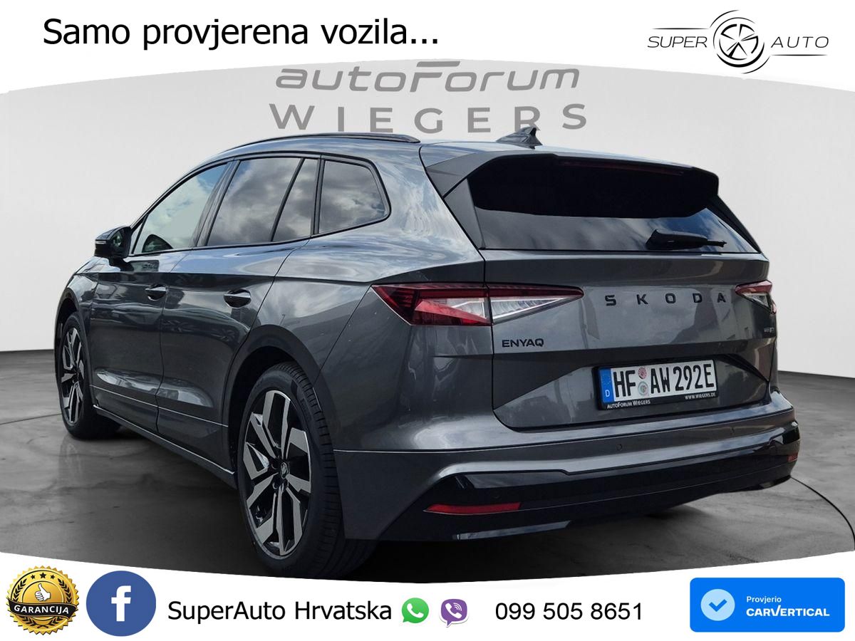 Škoda Enyaq iV 85 82 kWh (286 KS) SportLine LED+GR SJED+ACC