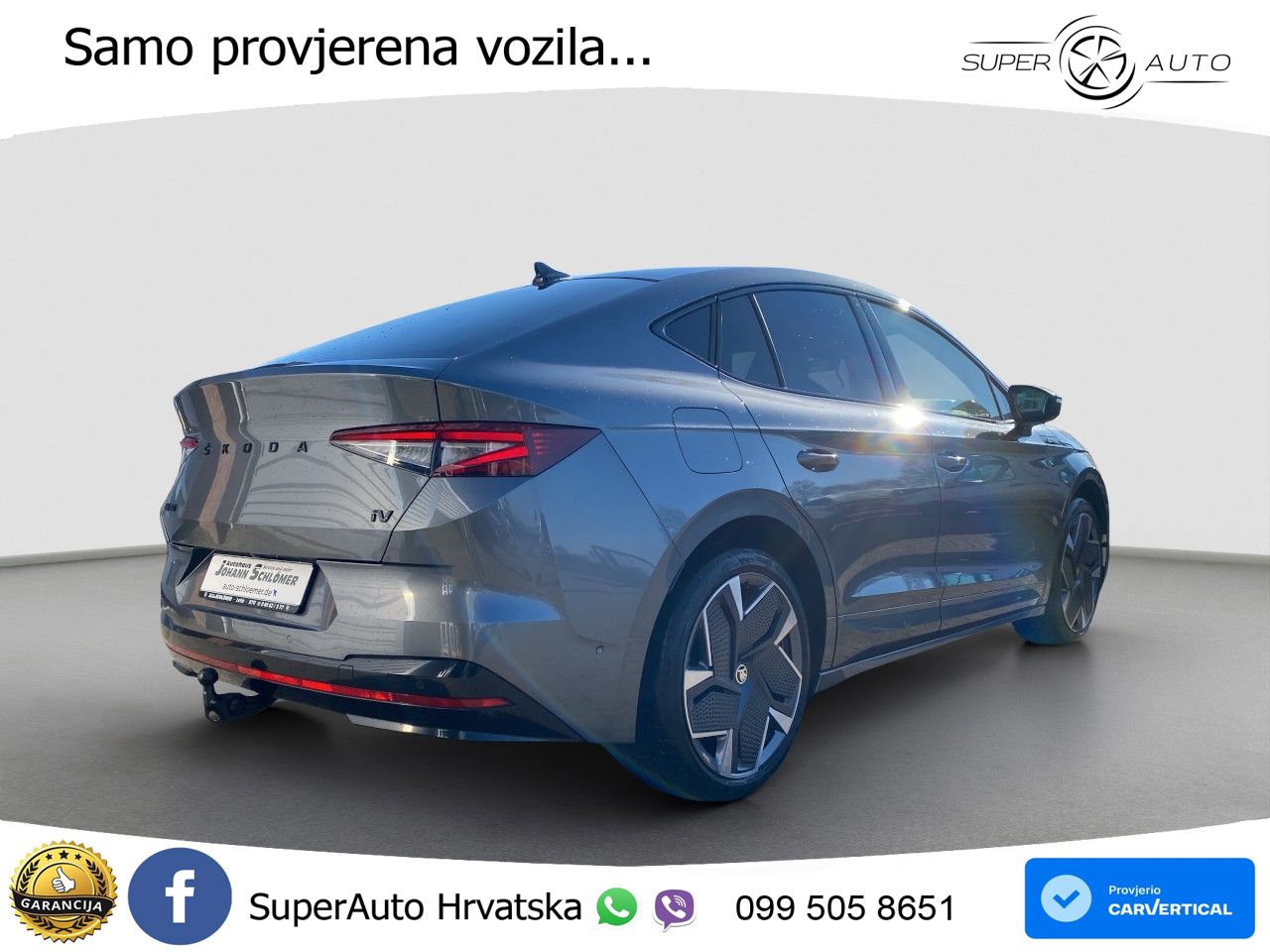 Škoda Enyaq Coupe iV RS 82 kWh (299 KS) AWD Suite LED+GR SJED+ACC