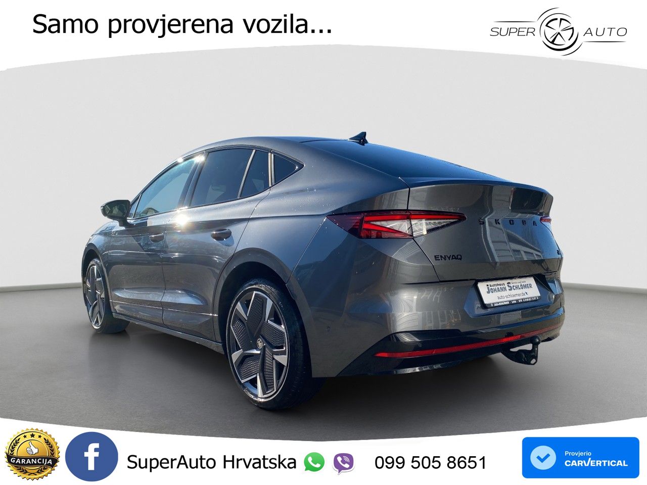 Škoda Enyaq Coupe iV RS 82 kWh (299 KS) AWD Suite LED+GR SJED+ACC