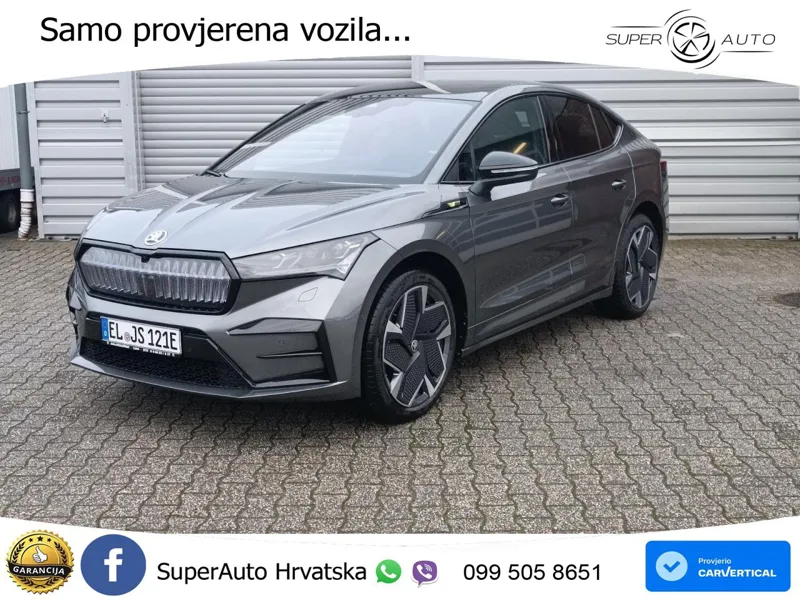 Škoda Enyaq Coupe iV RS 82 kWh (299 KS) AWD Suite LED+GR SJED+ACC