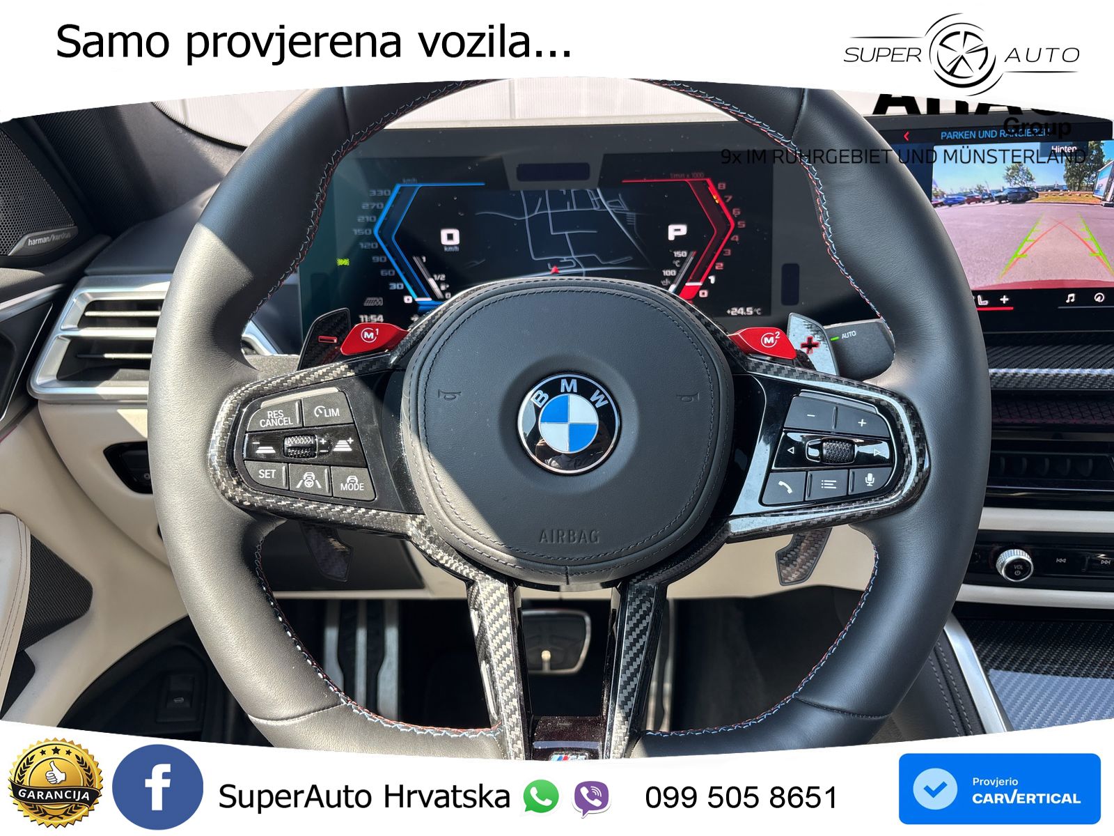 BMW M4 Competition 3.0 (530 KS) xDrive Steptronic LED+GR SJED+ACC
