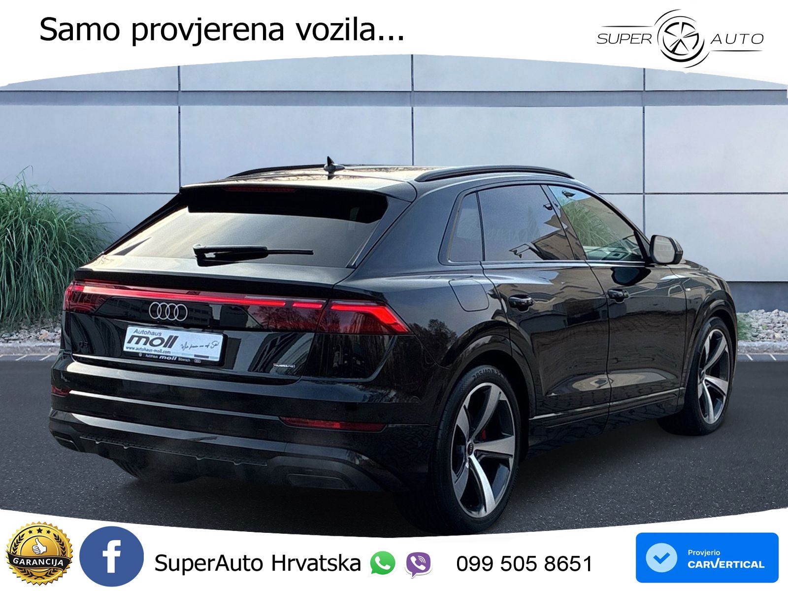 Audi Q8 50 TDI V6 (286 KS) quattro Tiptronic