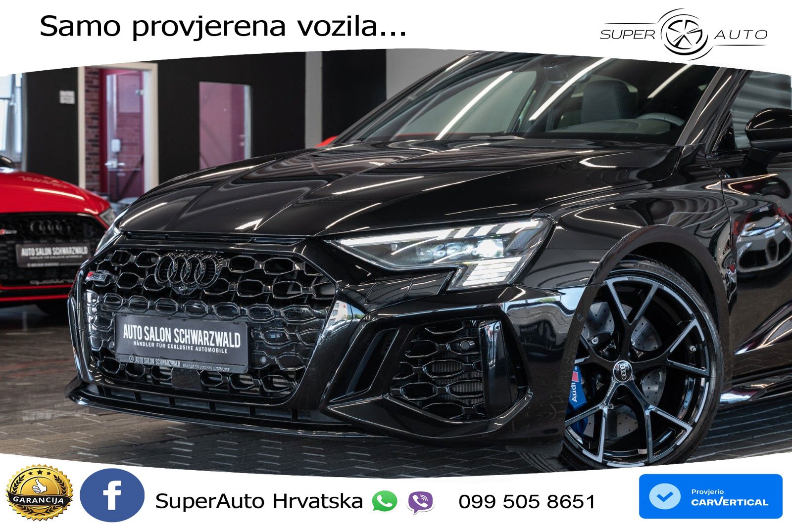 Audi RS3 Sportback 2.5 TFSI (400 KS) quattro S tronic LED+GR SJED+ACC