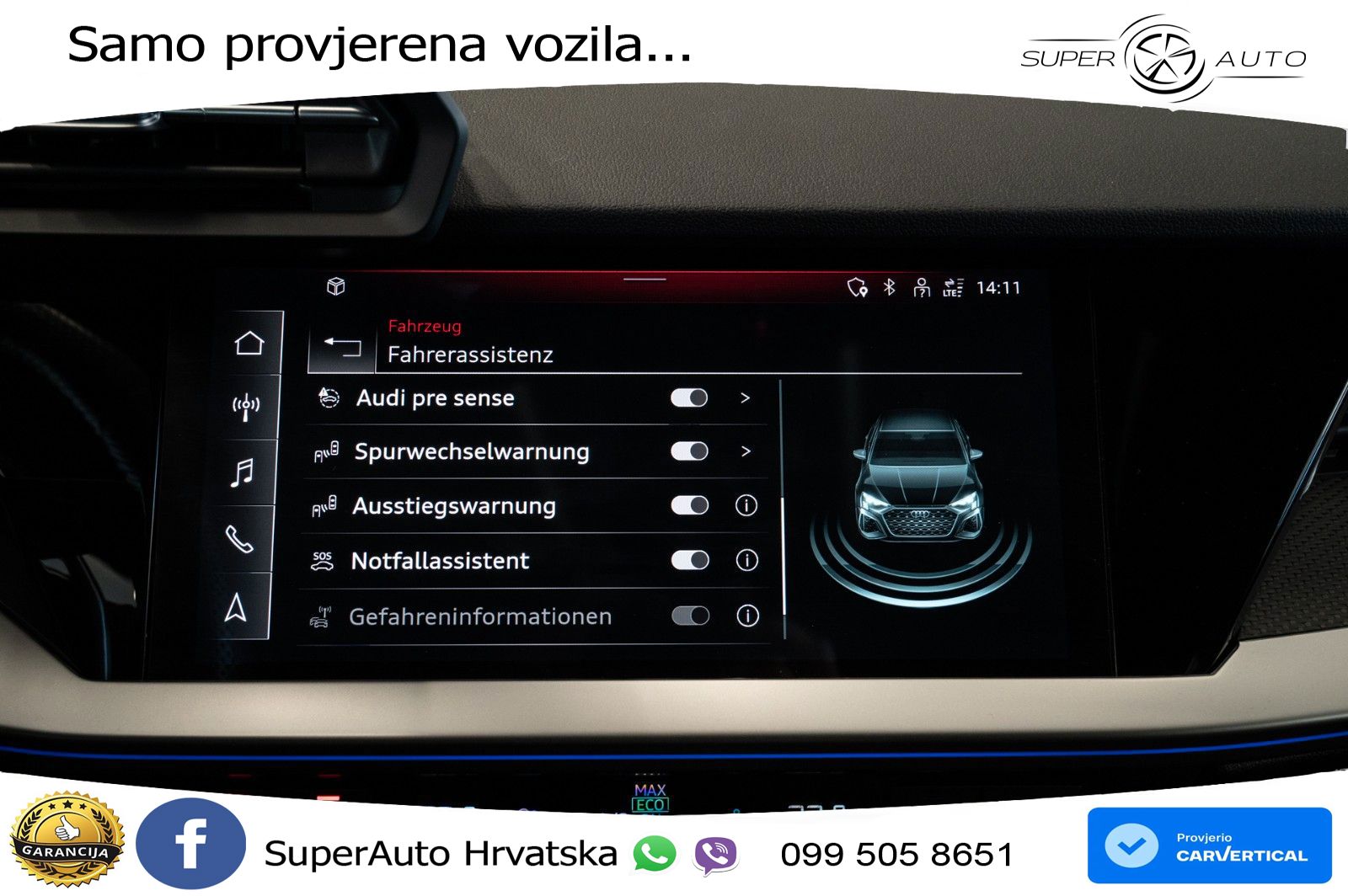 Audi RS3 Sportback 2.5 TFSI (400 KS) quattro S tronic LED+GR SJED+ACC