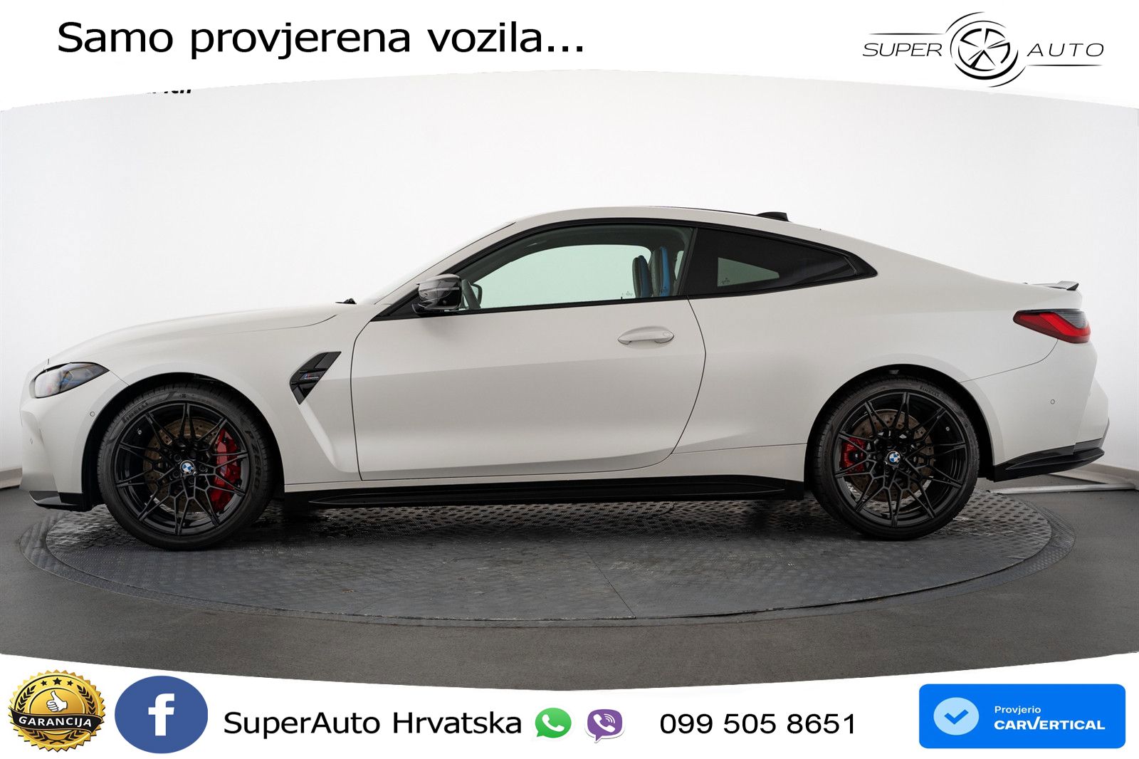 BMW M4 Competition 3.0 (510 KS) Steptronic LED+GR SJED+ACC