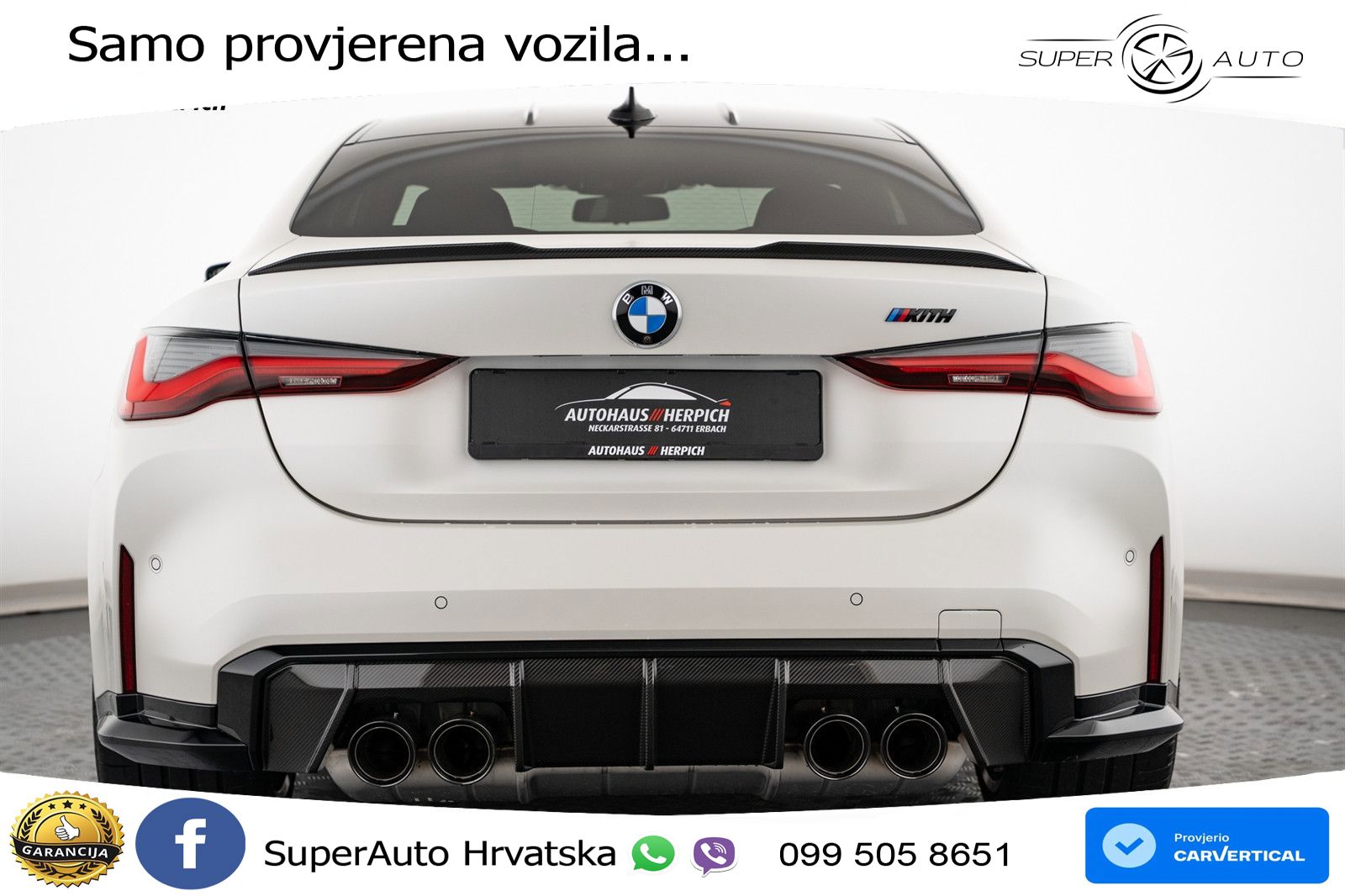 BMW M4 Competition 3.0 (510 KS) Steptronic LED+GR SJED+ACC
