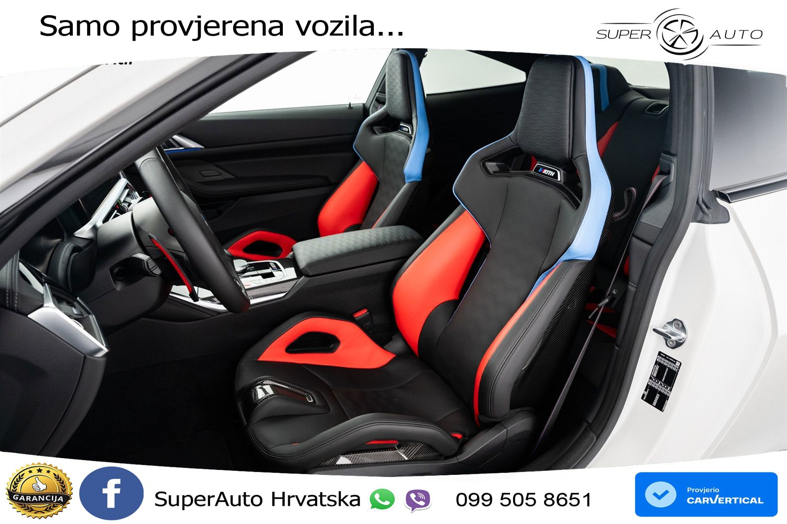 BMW M4 Competition 3.0 (510 KS) Steptronic LED+GR SJED+ACC