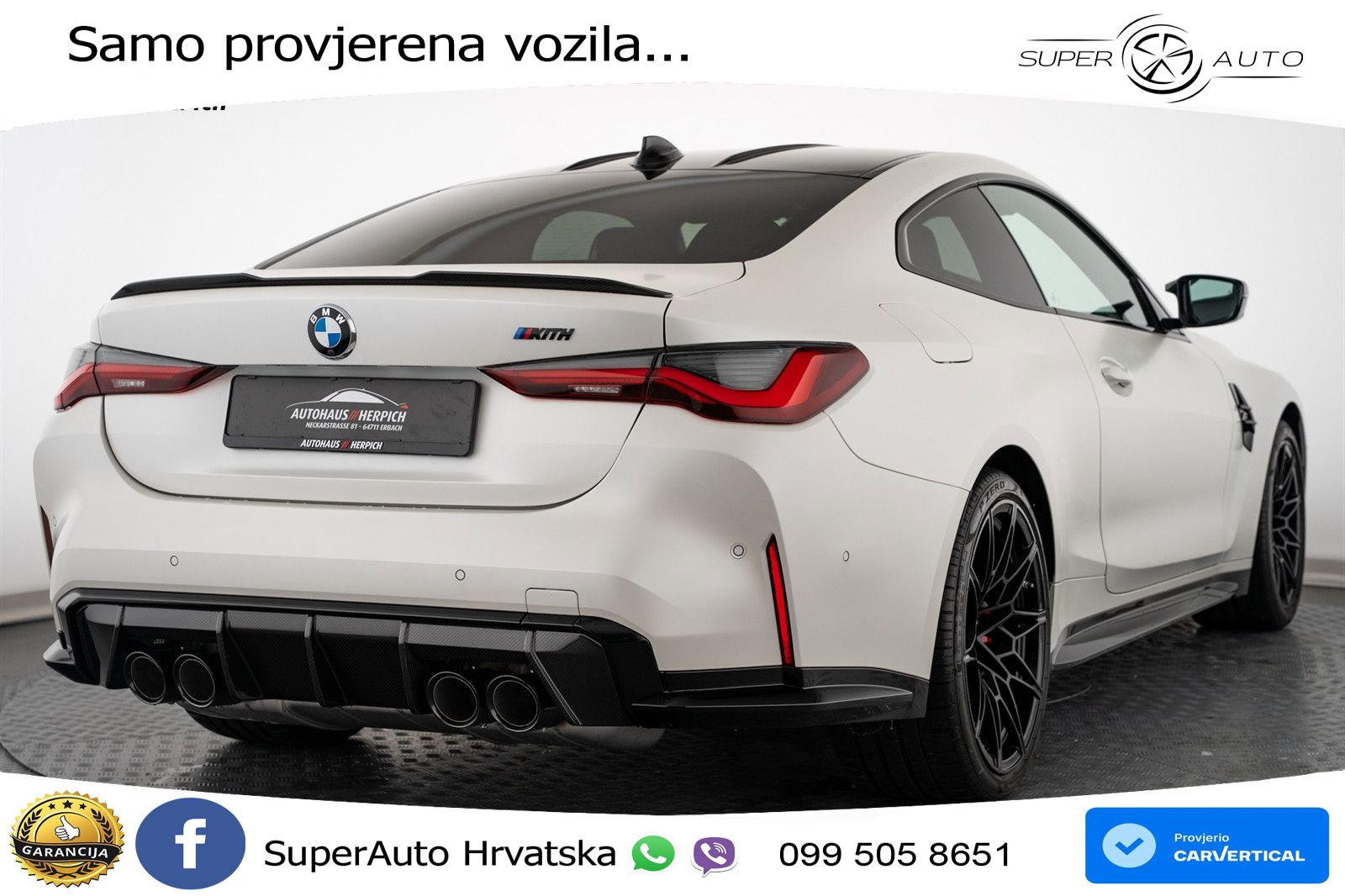 BMW M4 Competition 3.0 (510 KS) Steptronic LED+GR SJED+ACC