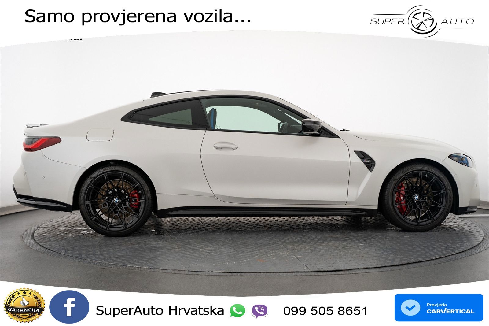BMW M4 Competition 3.0 (510 KS) Steptronic LED+GR SJED+ACC