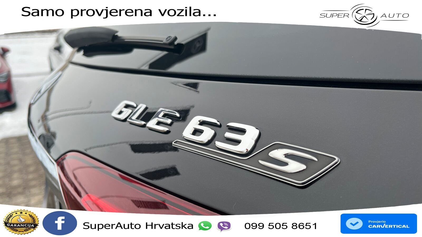 Mercedes AMG GLE 63 S V8 (612 KS) EQ Boost 4MATIC+ AMG SPEEDSHIFT TCT 9G LED+GR SJED+ACC