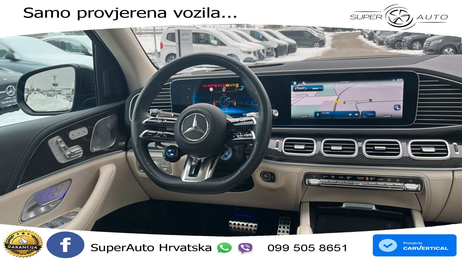 Mercedes AMG GLE 63 S V8 (612 KS) EQ Boost 4MATIC+ AMG SPEEDSHIFT TCT 9G LED+GR SJED+ACC