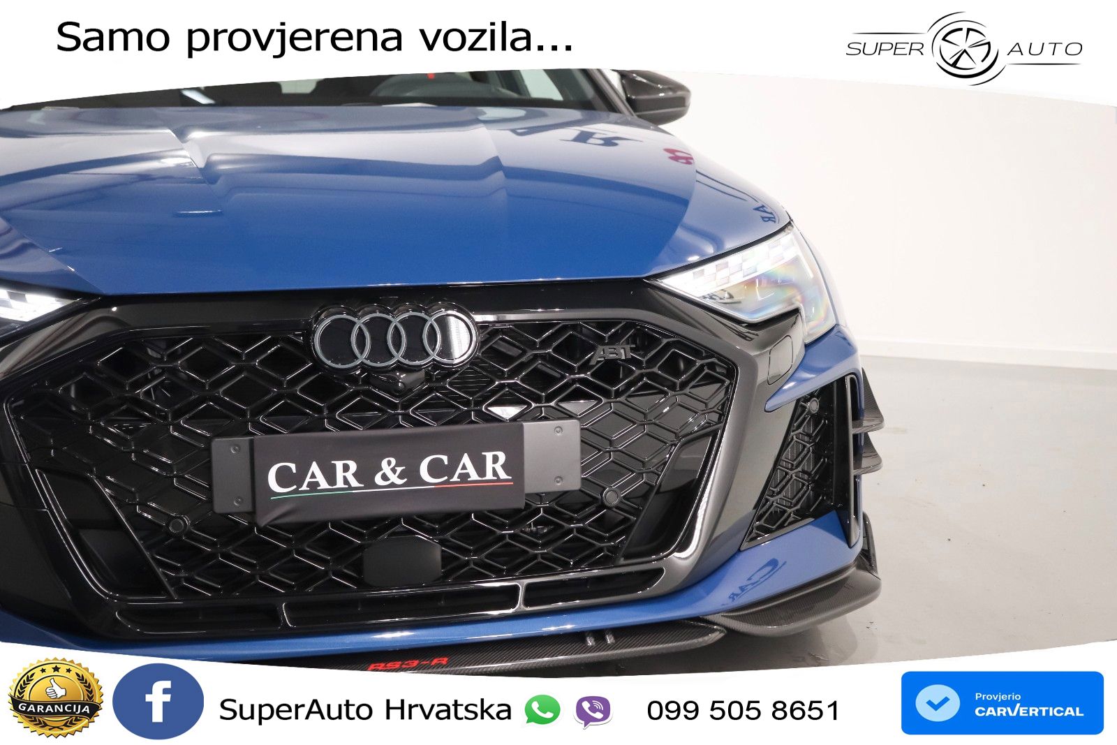 Audi RS3 Sedan 2.5 TFSI (400 KS) quattro S tronic LED+ACC
