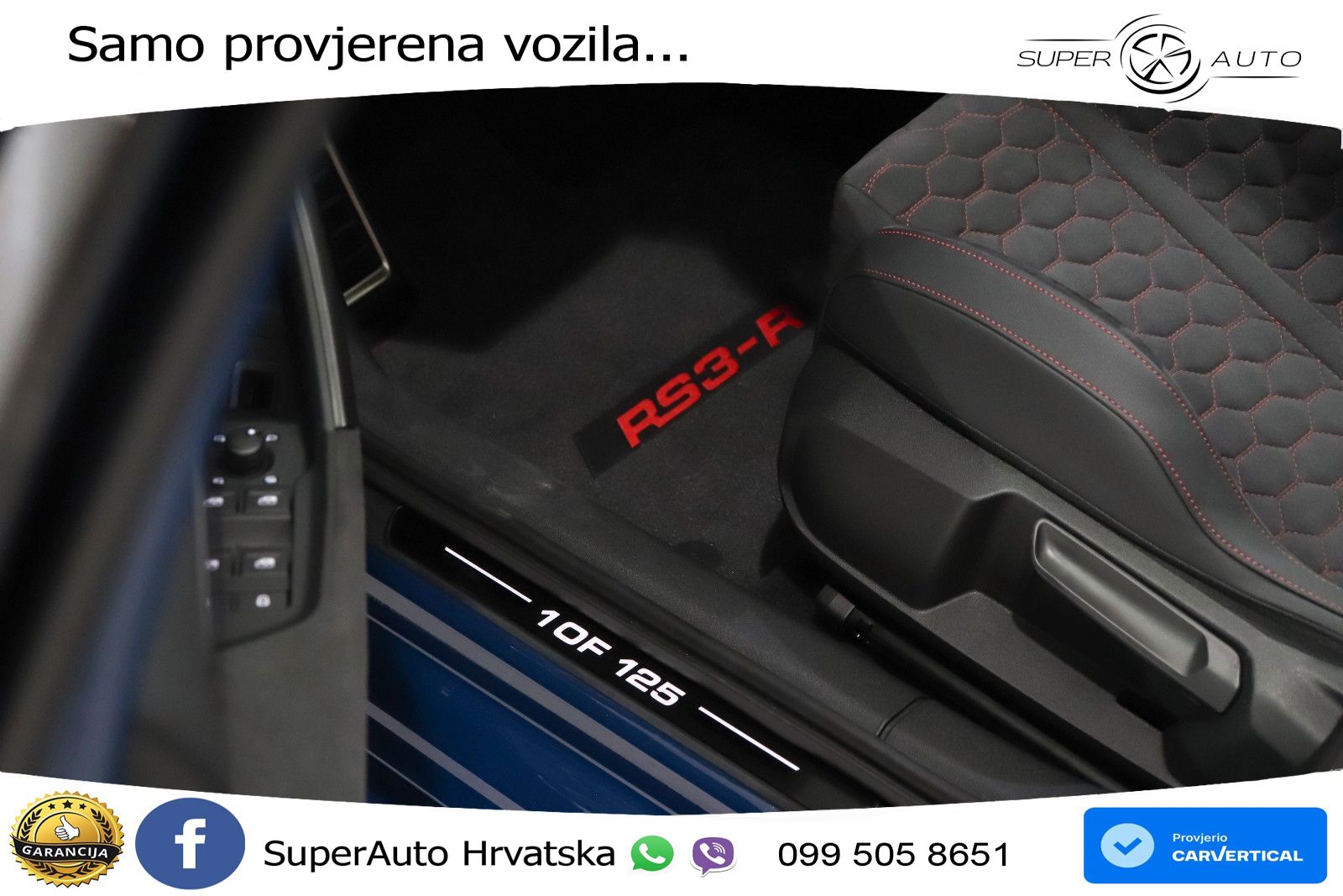Audi RS3 Sedan 2.5 TFSI (400 KS) quattro S tronic LED+ACC