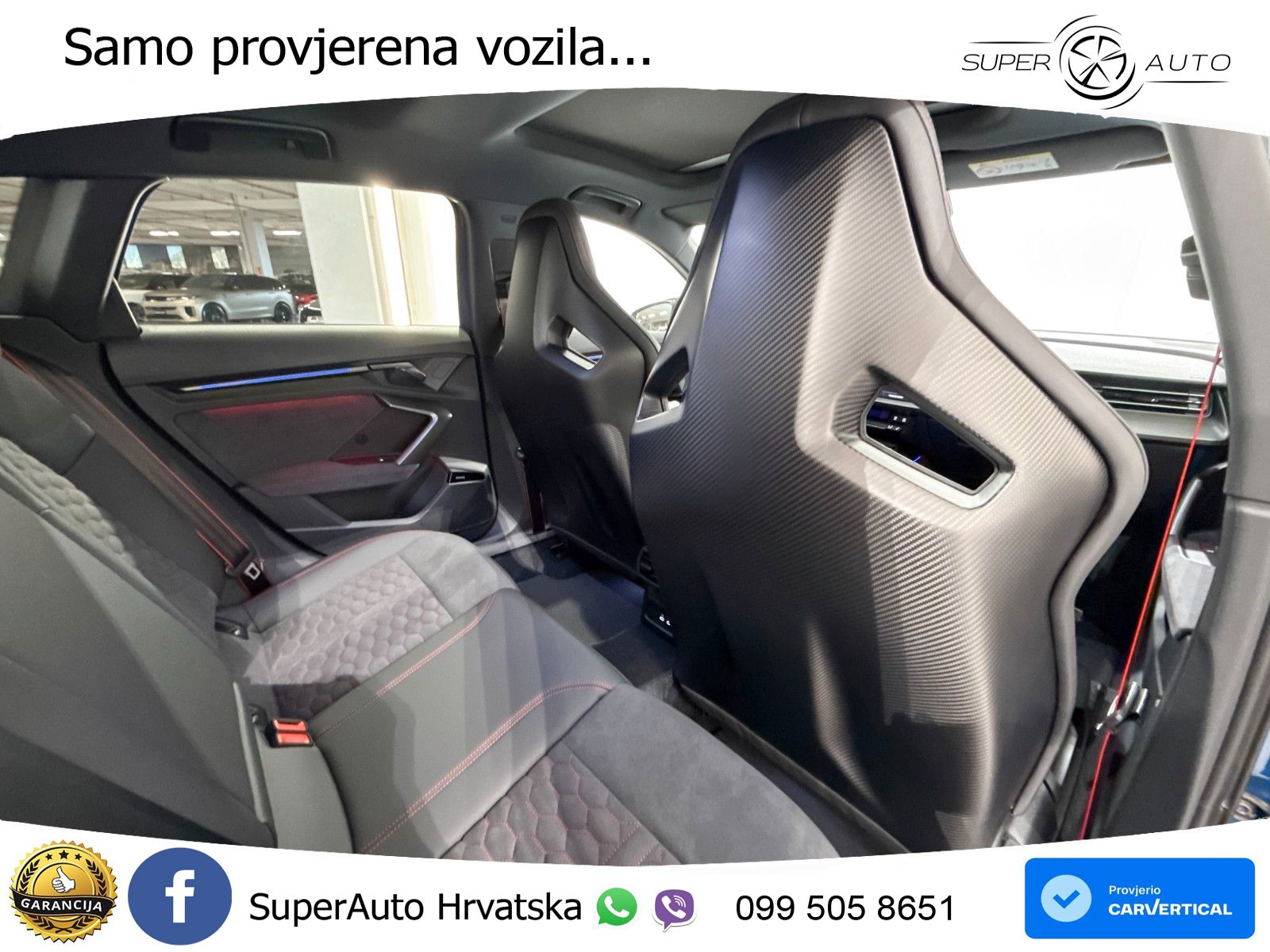 Audi RS3 Sedan 2.5 TFSI (400 KS) quattro S tronic LED+ACC