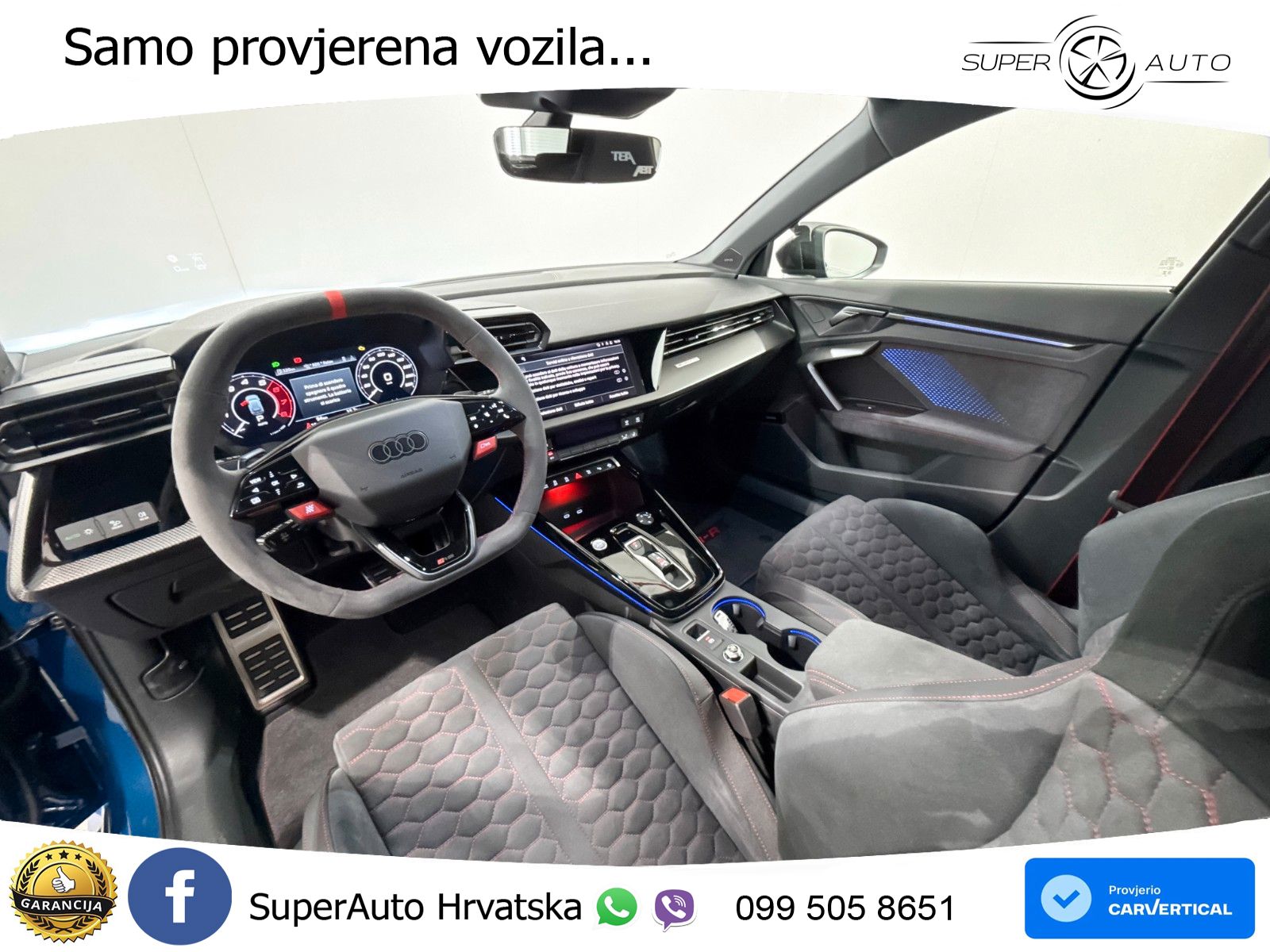 Audi RS3 Sedan 2.5 TFSI (400 KS) quattro S tronic LED+ACC
