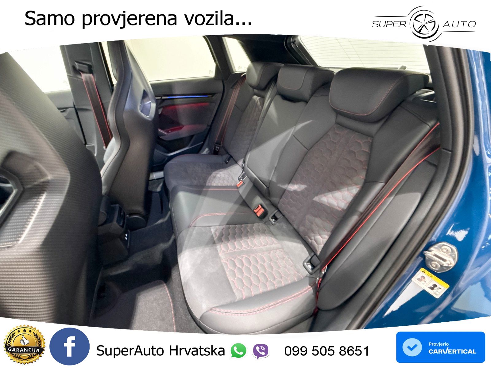 Audi RS3 Sedan 2.5 TFSI (400 KS) quattro S tronic LED+ACC