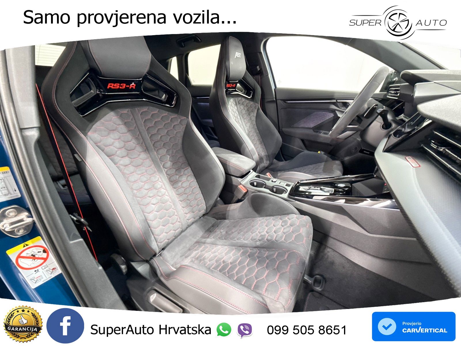 Audi RS3 Sedan 2.5 TFSI (400 KS) quattro S tronic LED+ACC