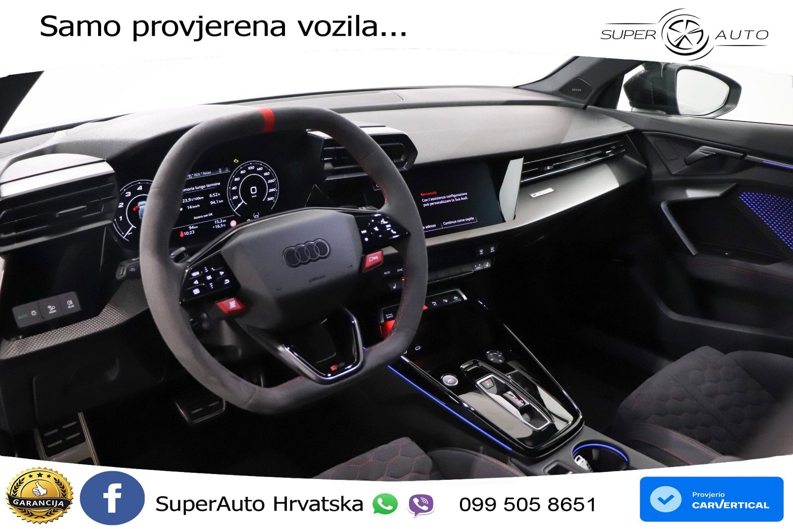 Audi RS3 Sedan 2.5 TFSI (400 KS) quattro S tronic LED+ACC