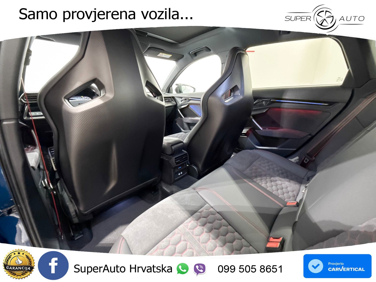 Audi RS3 Sedan 2.5 TFSI (400 KS) quattro S tronic LED+ACC