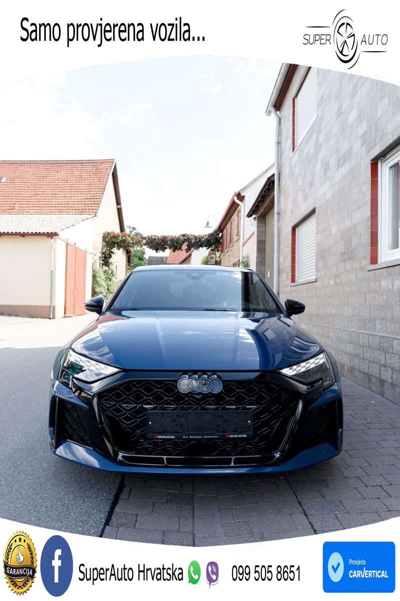 Audi RS3 Sedan 2.5 TFSI (400 KS) quattro S tronic LED+GR SJED+ACC