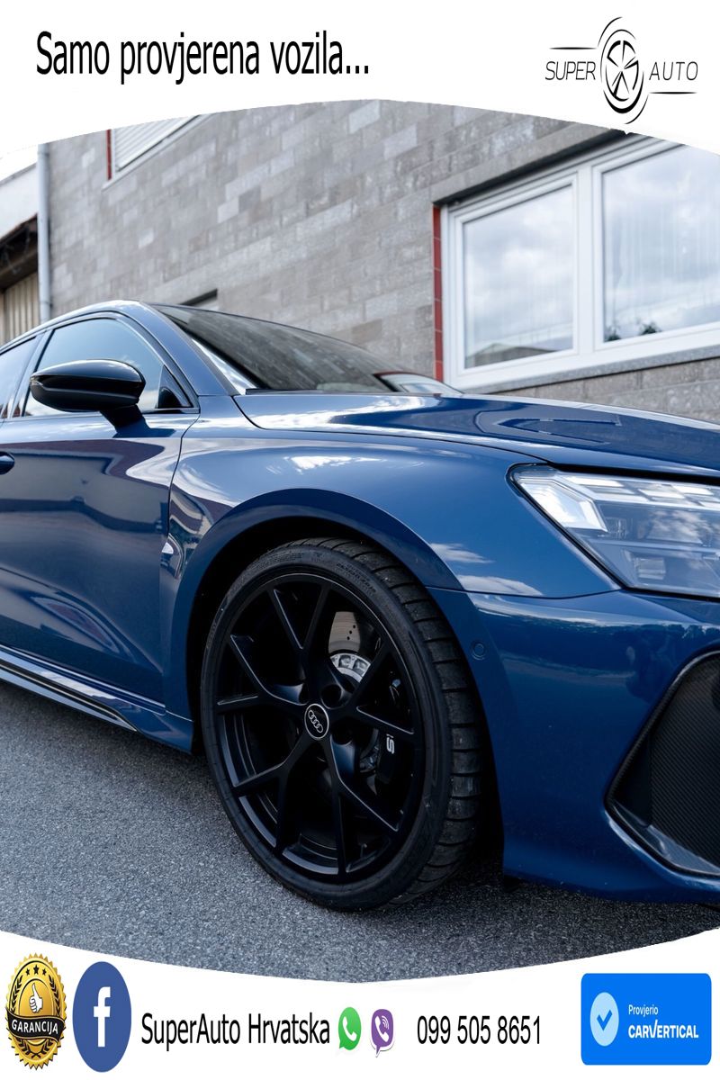 Audi RS3 Sedan 2.5 TFSI (400 KS) quattro S tronic LED+GR SJED+ACC