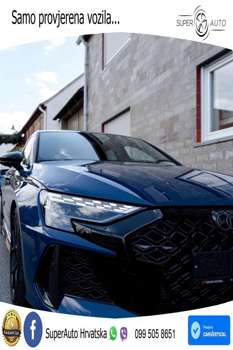 Audi RS3 Sedan 2.5 TFSI (400 KS) quattro S tronic LED+GR SJED+ACC