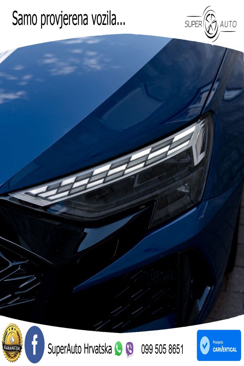 Audi RS3 Sedan 2.5 TFSI (400 KS) quattro S tronic LED+GR SJED+ACC