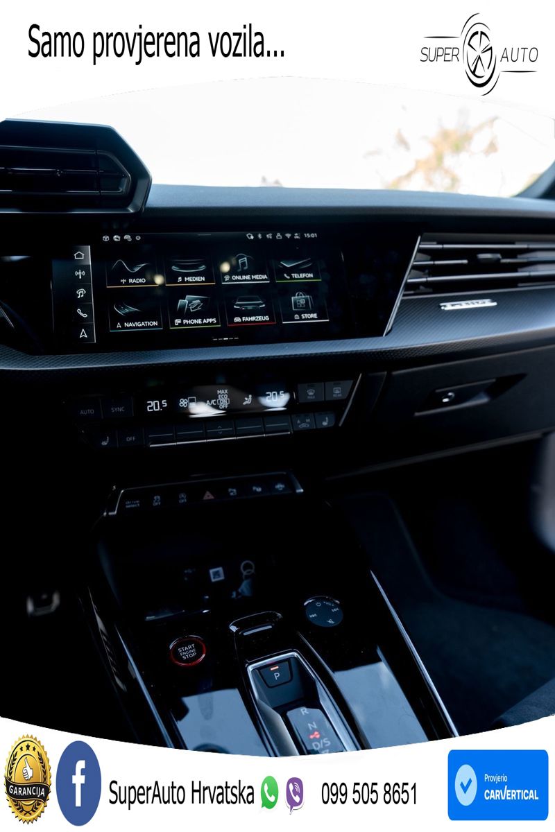 Audi RS3 Sedan 2.5 TFSI (400 KS) quattro S tronic LED+GR SJED+ACC
