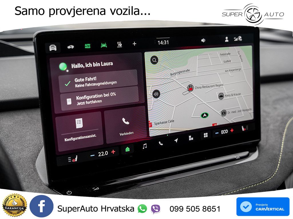 Škoda Enyaq Coupe iV RS 82 kWh (340 KS) AWD Lounge LED+GR SJED+ACC