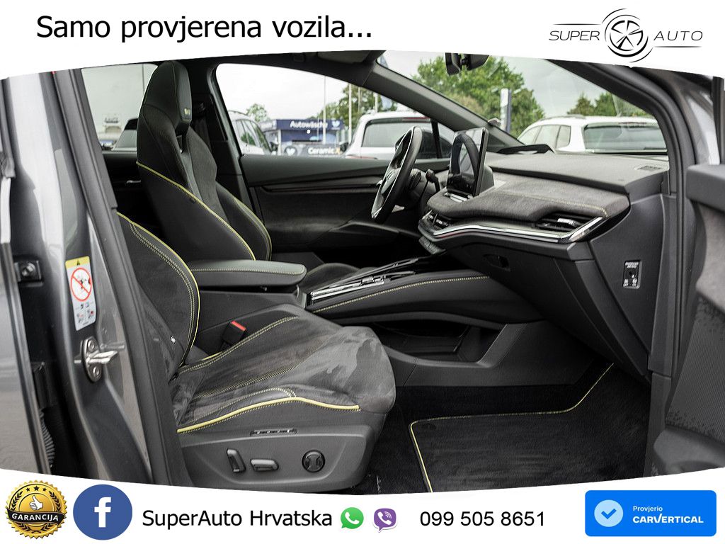 Škoda Enyaq Coupe iV RS 82 kWh (340 KS) AWD Lounge LED+GR SJED+ACC