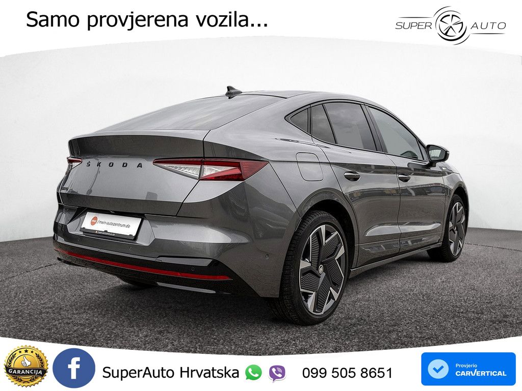 Škoda Enyaq Coupe iV RS 82 kWh (340 KS) AWD Lounge LED+GR SJED+ACC