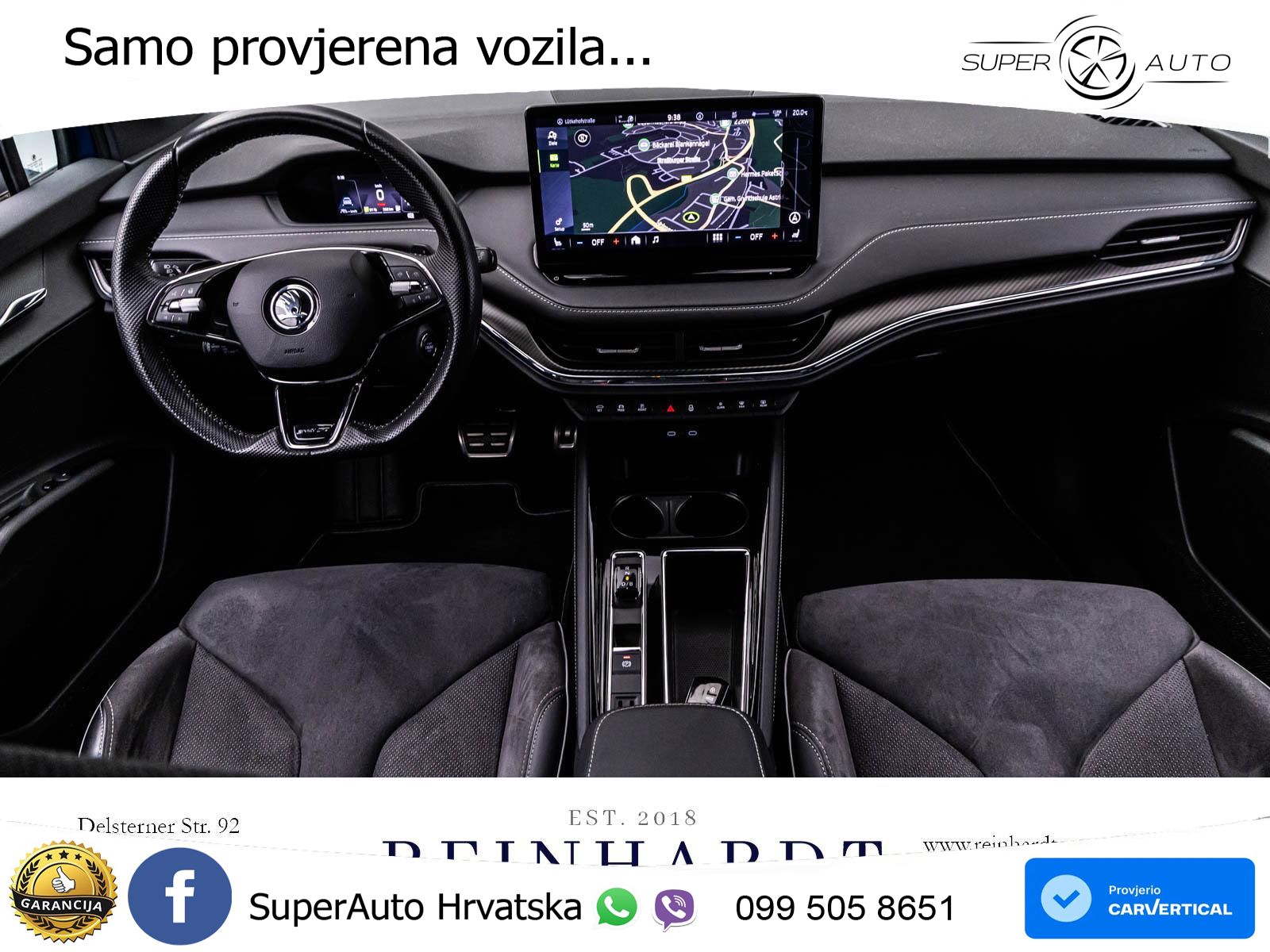 Škoda Enyaq iV 80x 82 kWh (265 KS) AWD SportLine LED+GR SJED+ACC