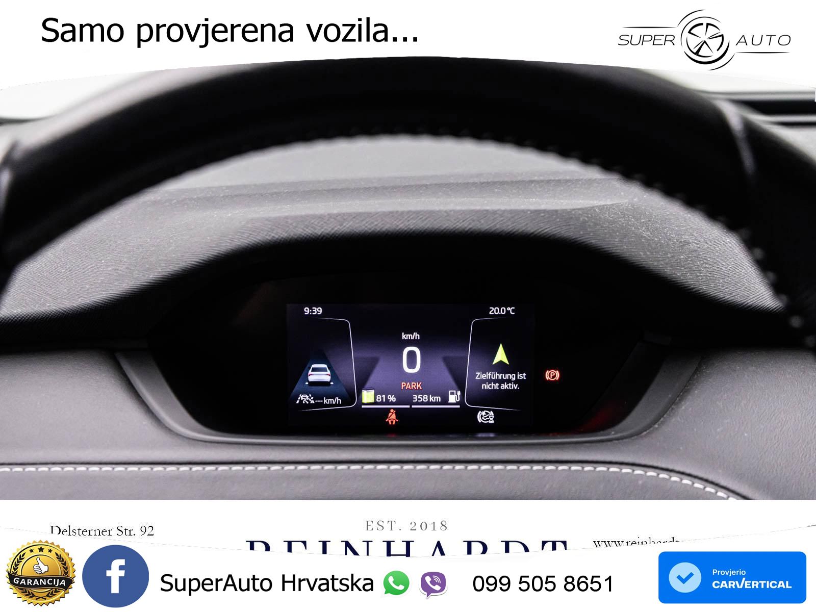 Škoda Enyaq iV 80x 82 kWh (265 KS) AWD SportLine LED+GR SJED+ACC